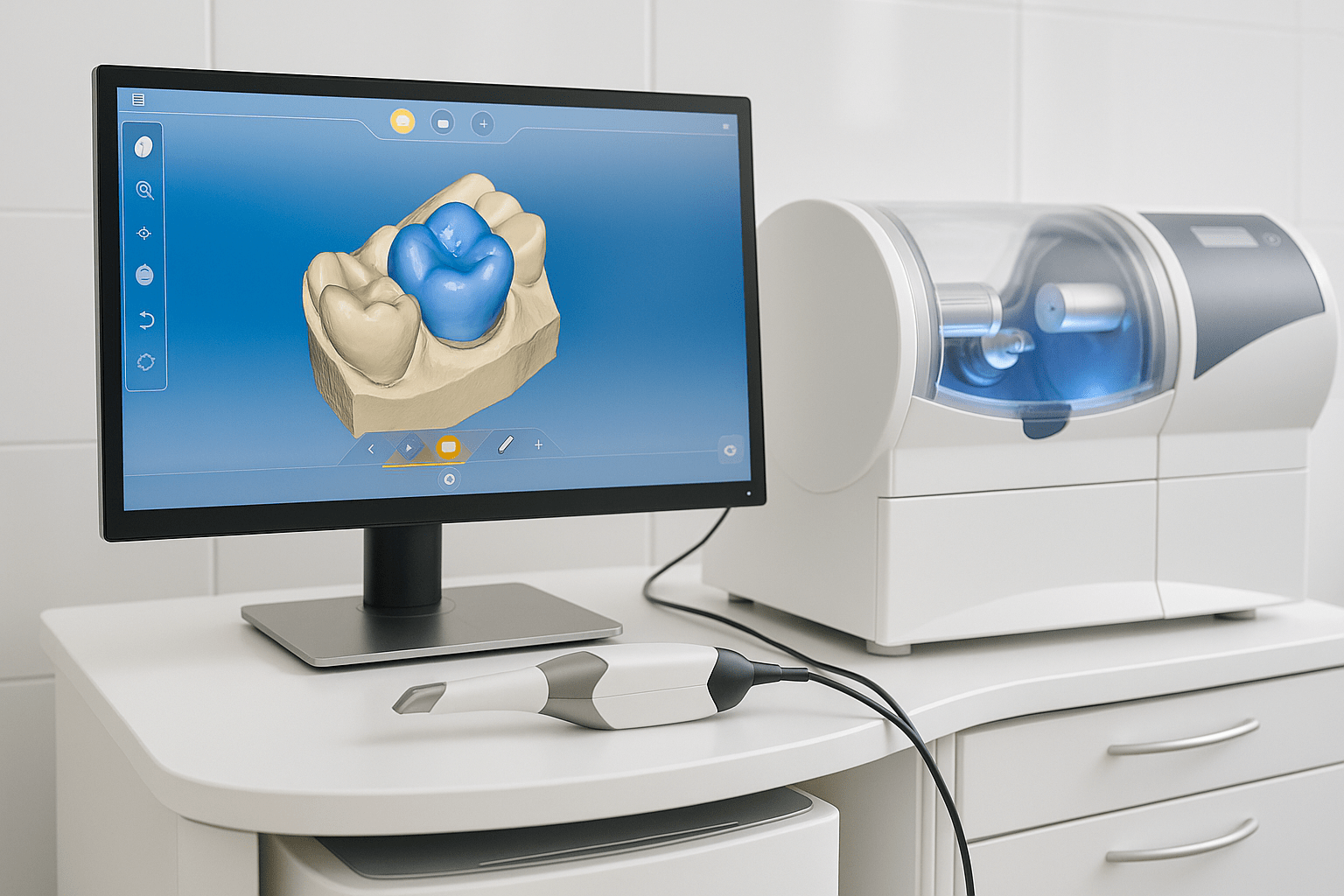 CAD CAM dental technology